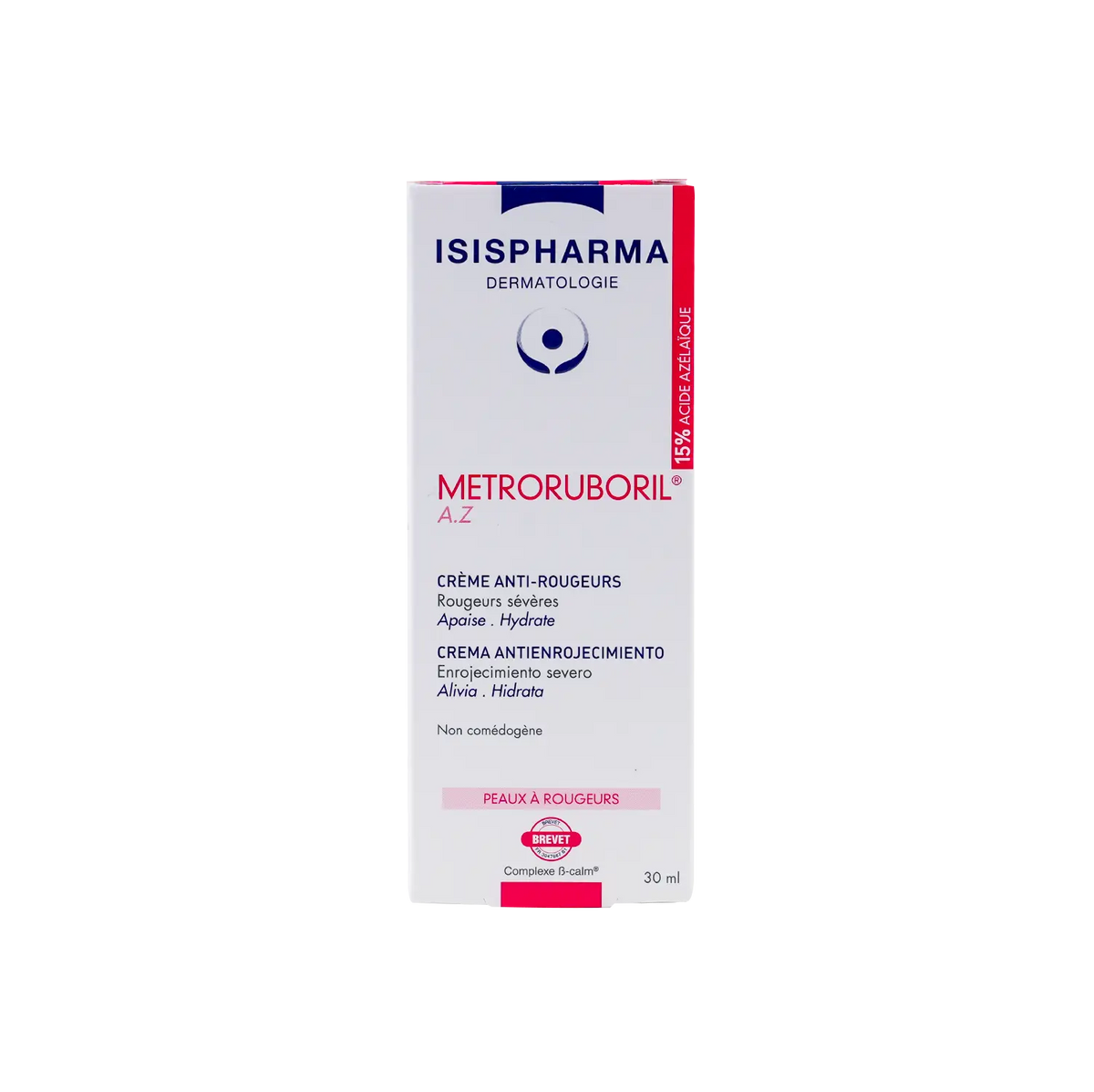 21281-ISIS Pharma Metroruboril A.Z Anti-Redness Cream 30ml