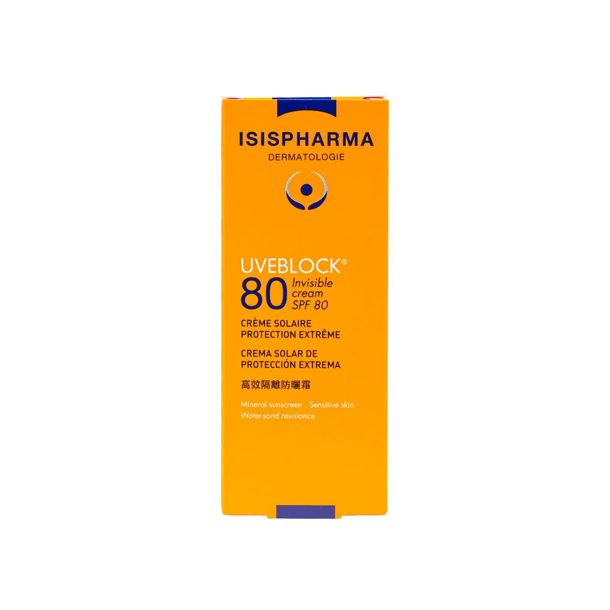 21302-ISIS Pharma UVeblock SPF80 Invisible Cream 40ml