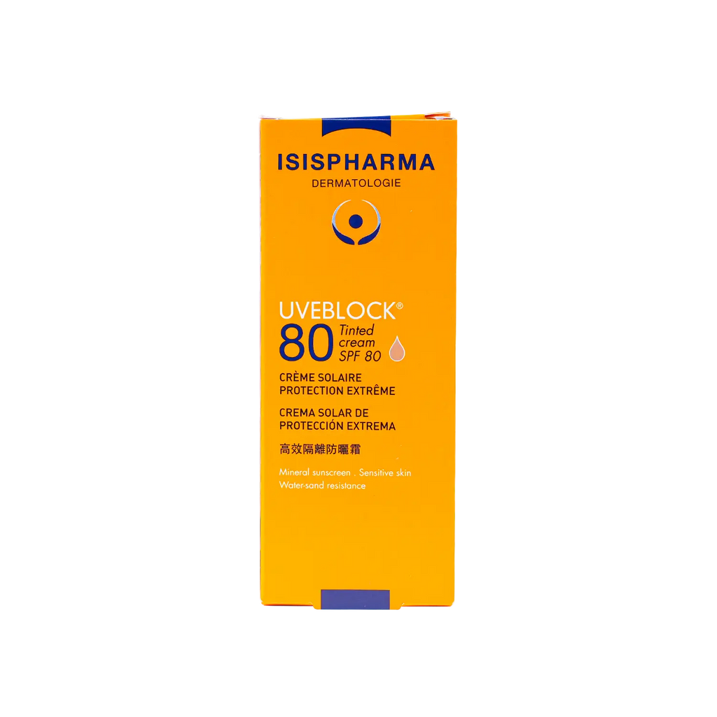 ISIS UVeblock SPF80 Tinted Cream 40ml