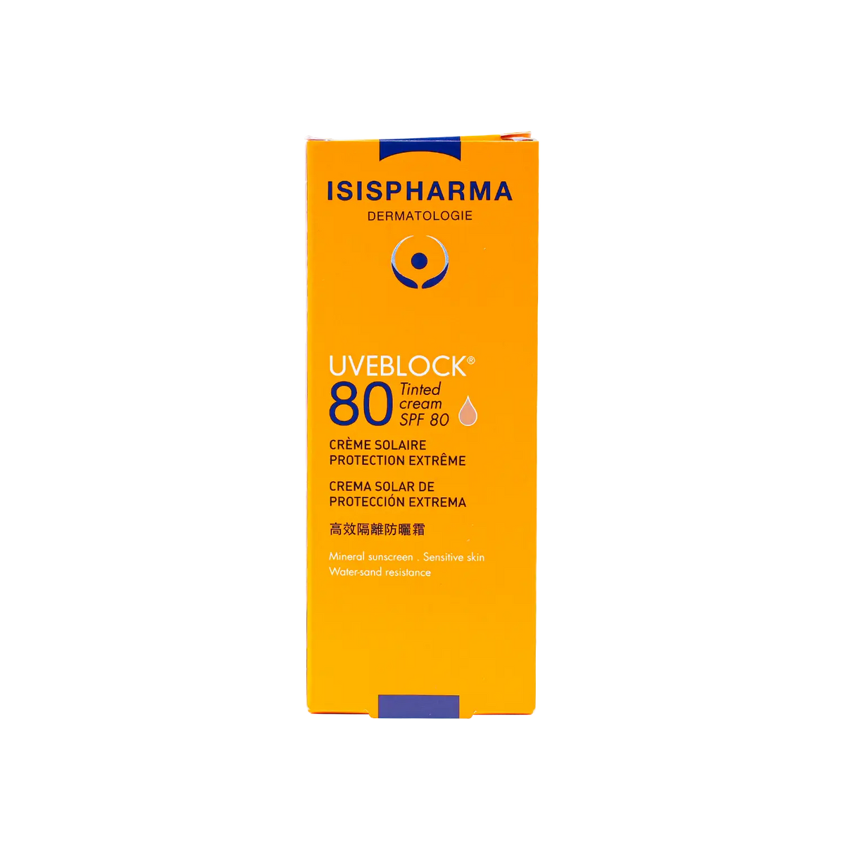 21303-ISIS Pharma UVeblock SPF80 Tinted Cream 40ml