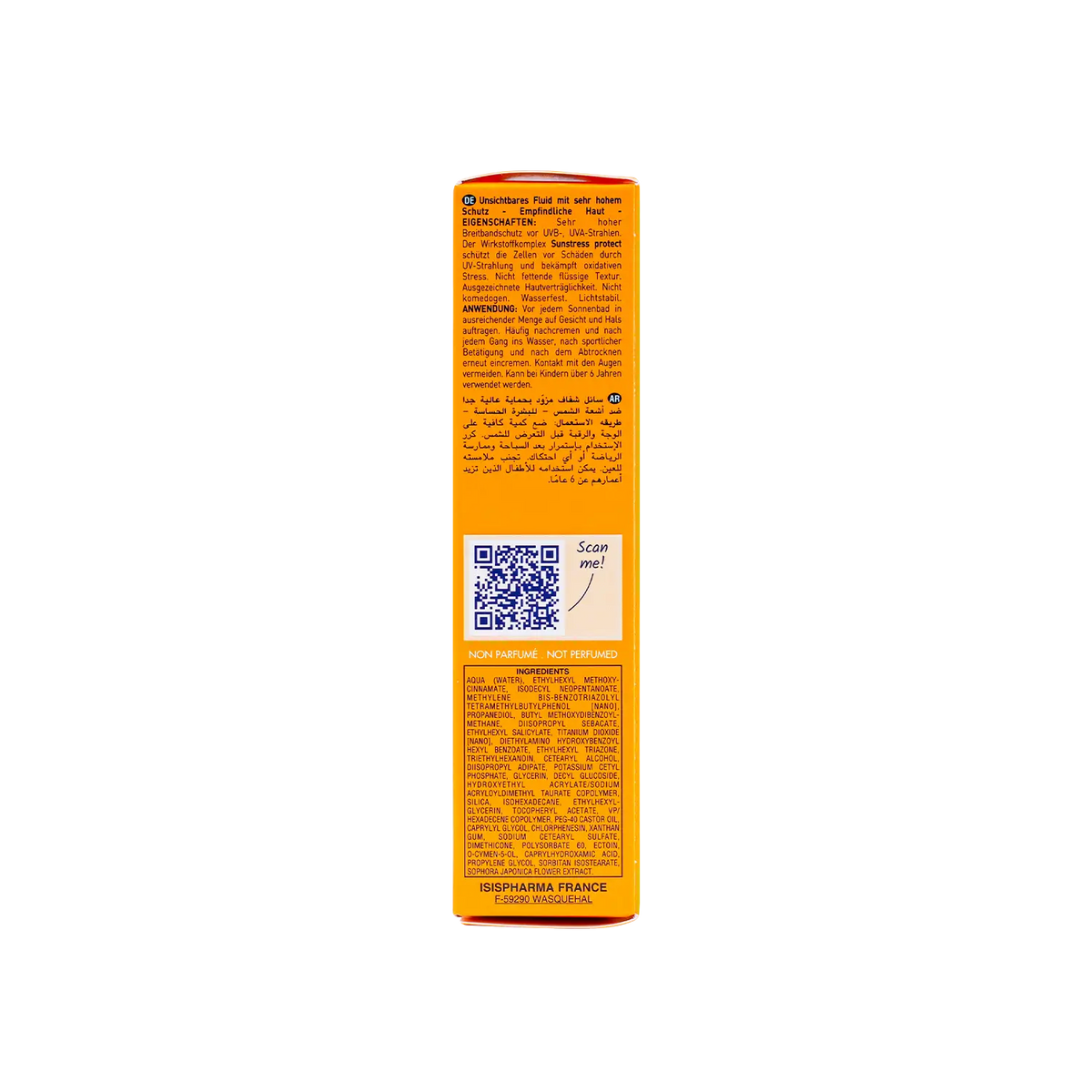 21304-ISIS Pharma UVeblock SPF50+ Fluid Invisible Cream 40ml +1