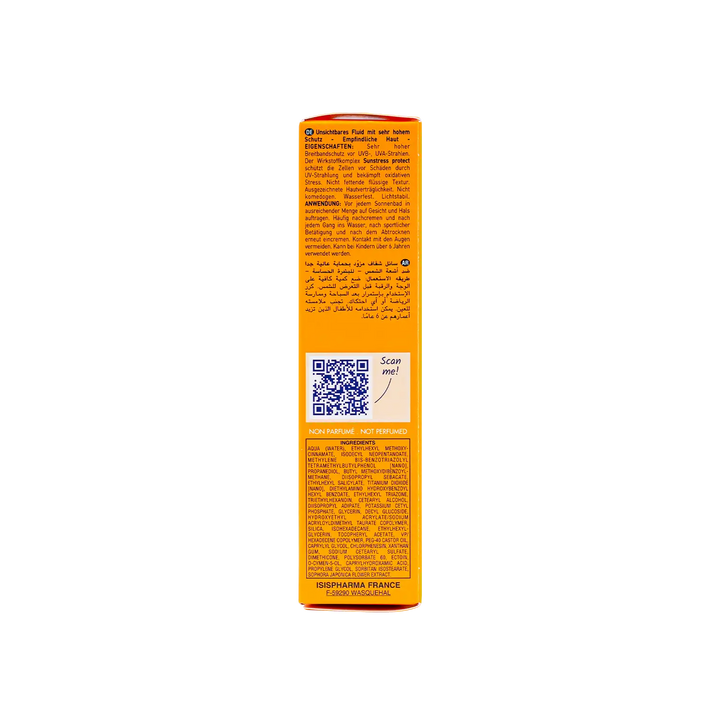 21304-ISIS Pharma UVeblock SPF50+ Fluid Invisible Cream 40ml +1