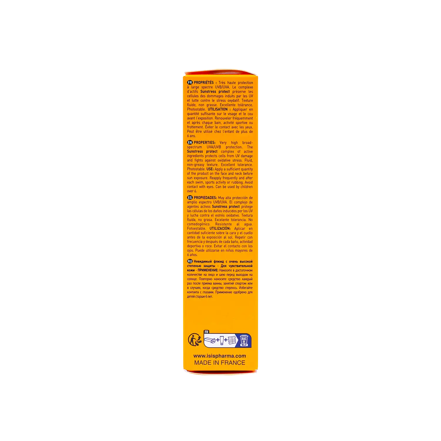 ISIS UVeblock SPF50 + Fluid Invisible Cream 40ml