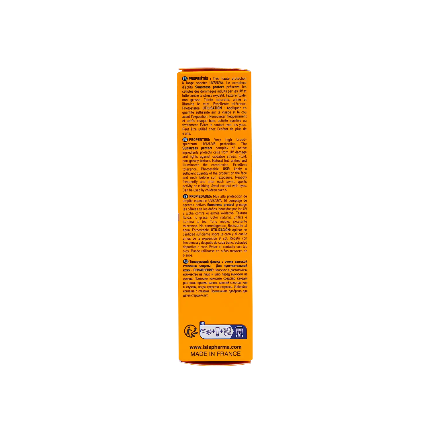 ISIS UVeblock SPF50 + Tinted Fluid 40ml - Medium