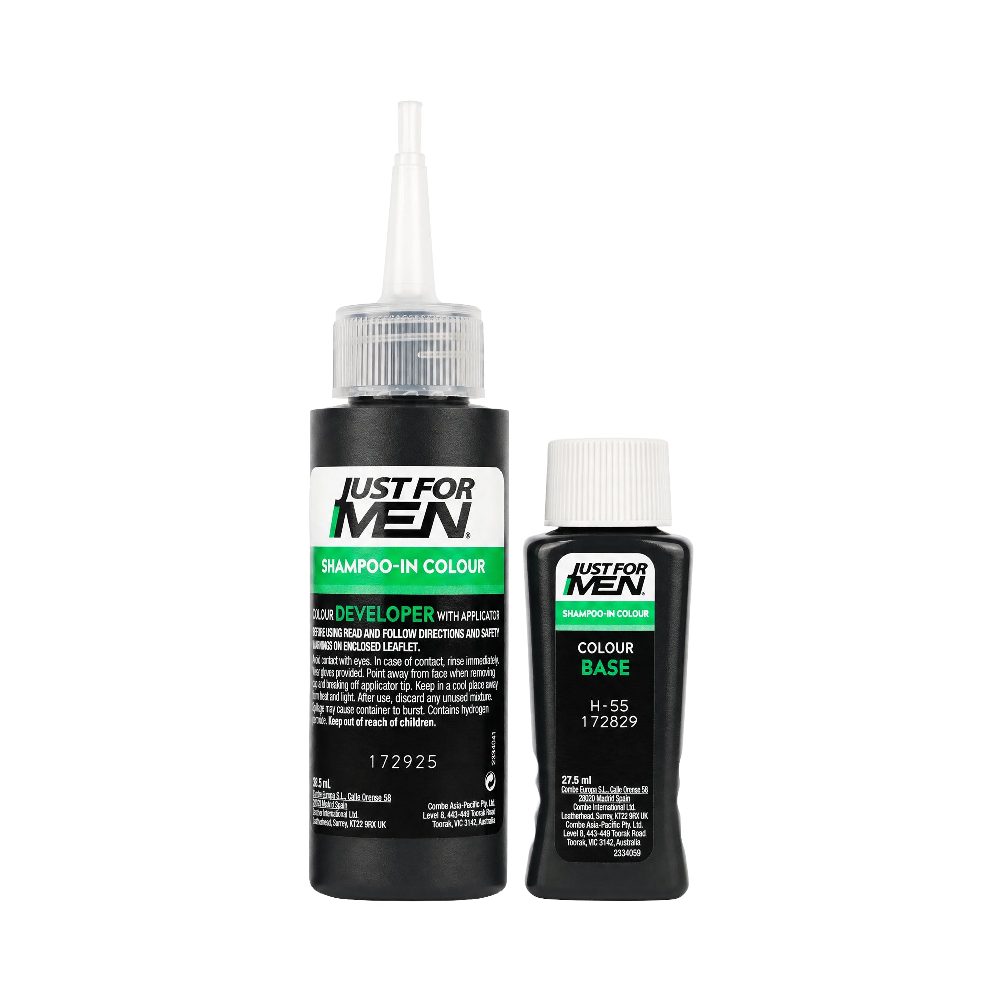 21352-Just For Men Shampoo In Hair Colour Real Black-H55 +7