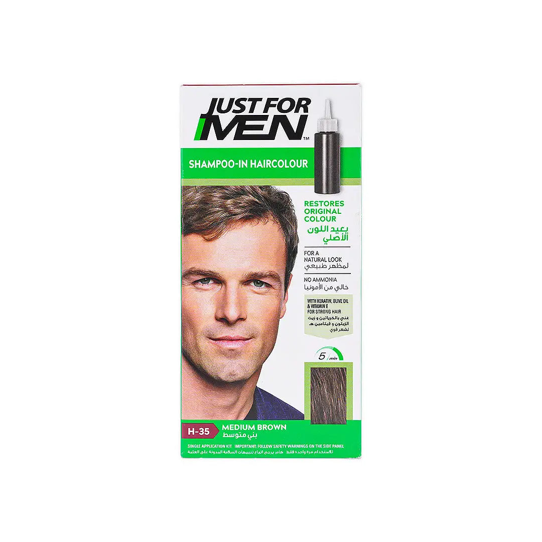 Just For Men Natural Medium Brown (H35)