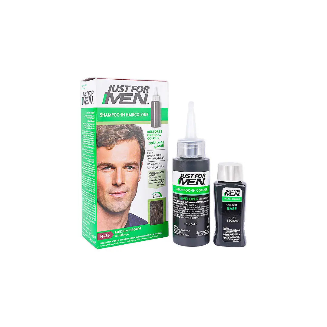 Just For Men Natural Medium Brown (H35)