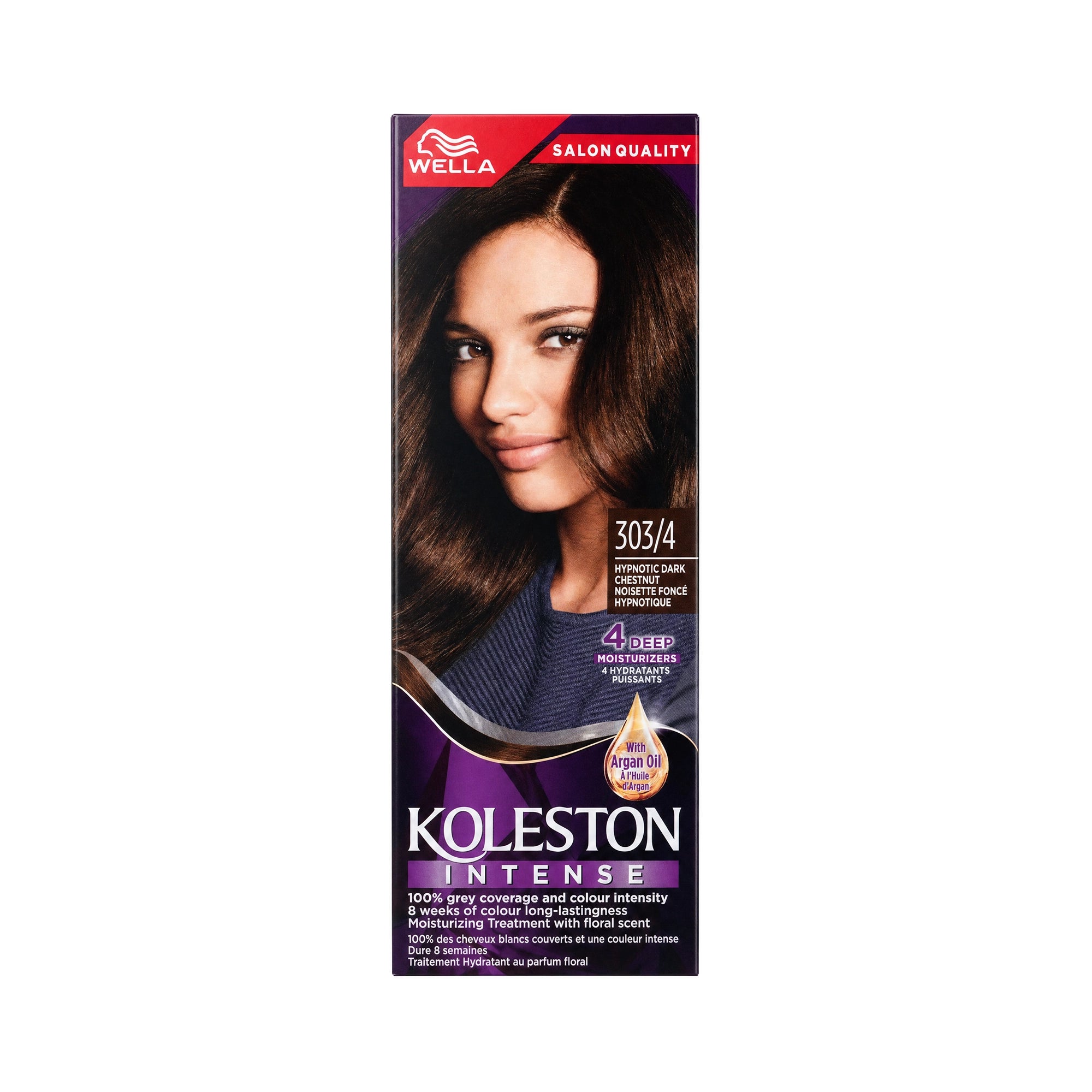 21359-Wella Koleston 2000 Tube No. 303/4 - Dark Chestnut