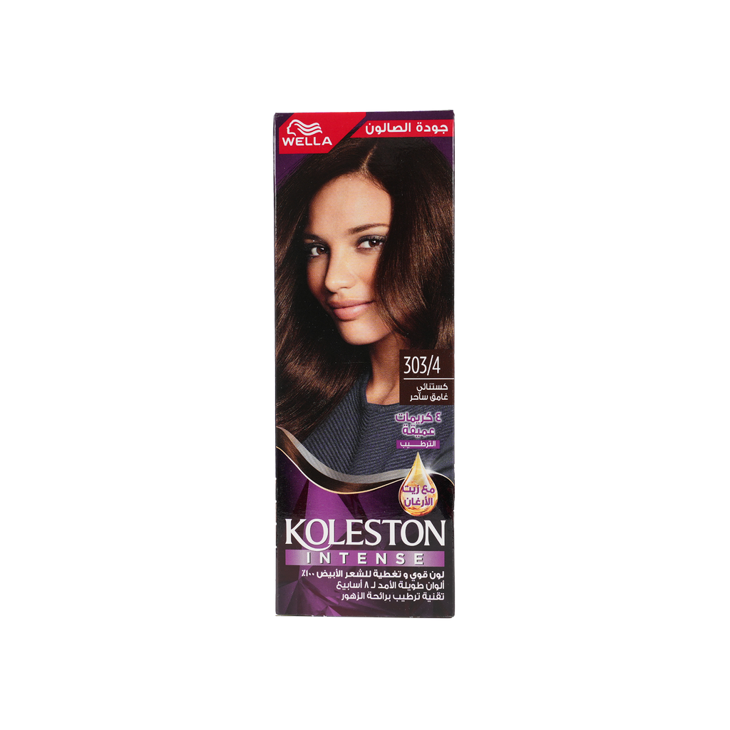 Wella Koleston 2000 Tube No. 303/4 - Dark Chestnut