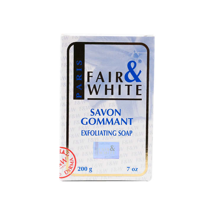 21364-Fair And White Gommant Soap White 200Gr