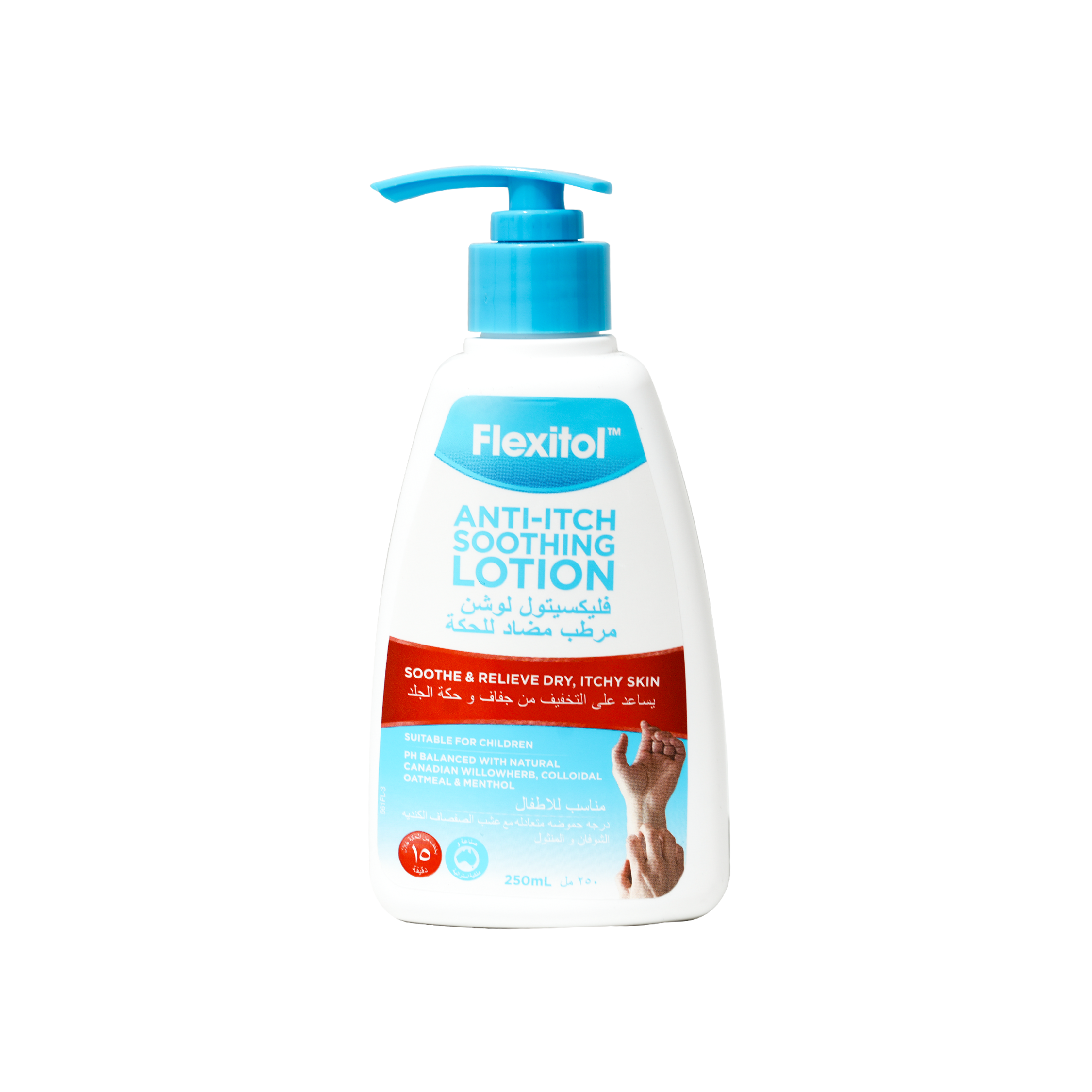 FLEXITOL ANTI-ITCH SOOTHING LOTION 250ML