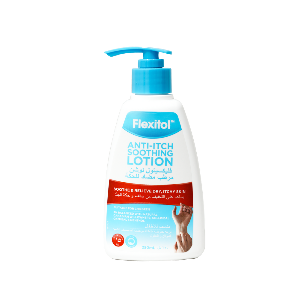 FLEXITOL ANTI-ITCH SOOTHING LOTION 250ML