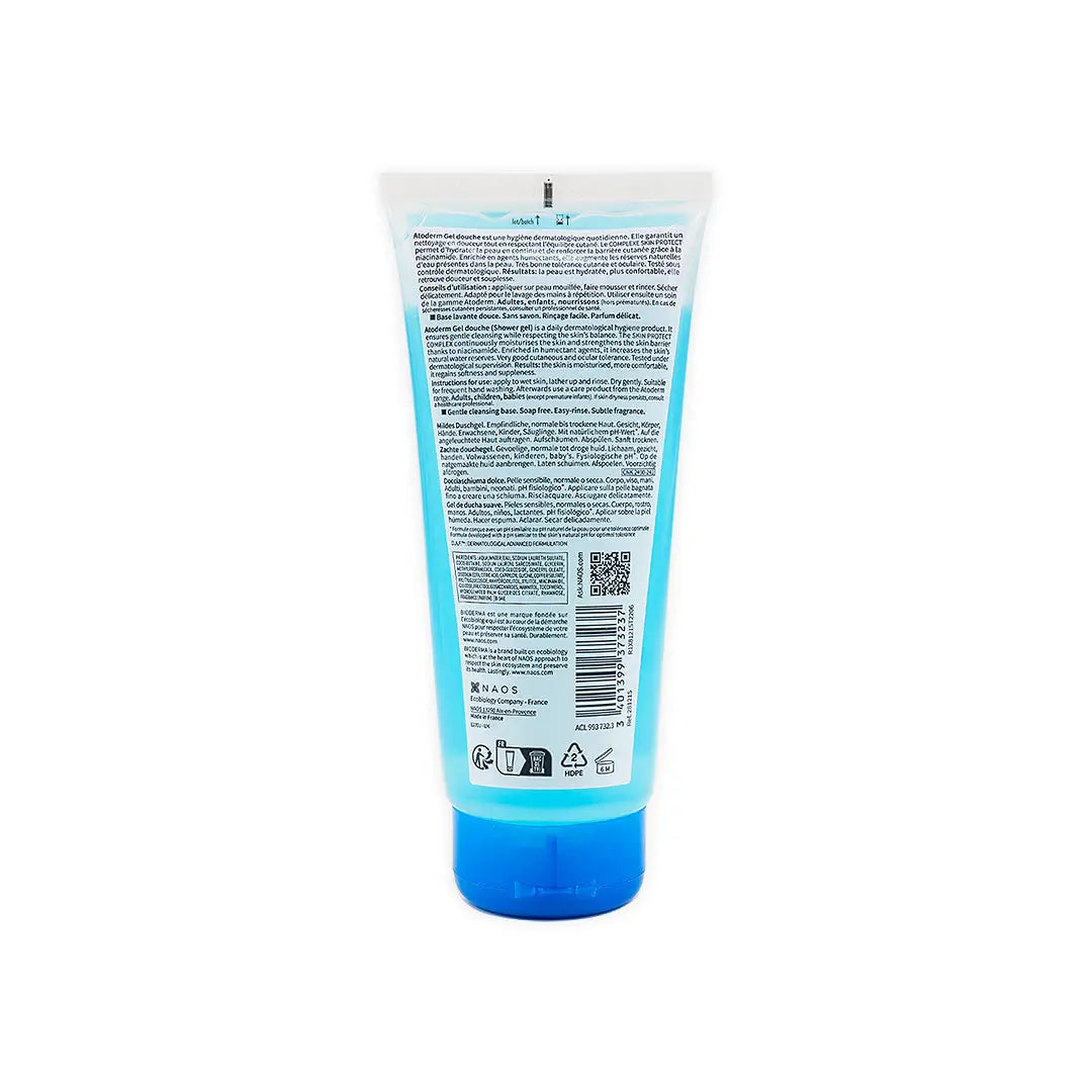 21434-Bioderma Atoderm Gel Douche 200Ml +1