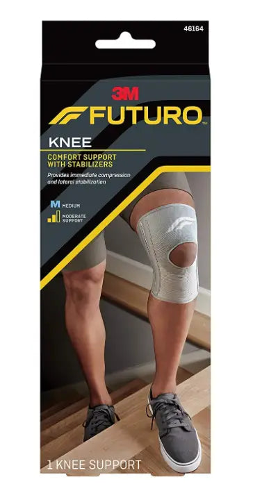 21659-Futuro Knee Comfort Stabilizing with Stabilizers-46164 M