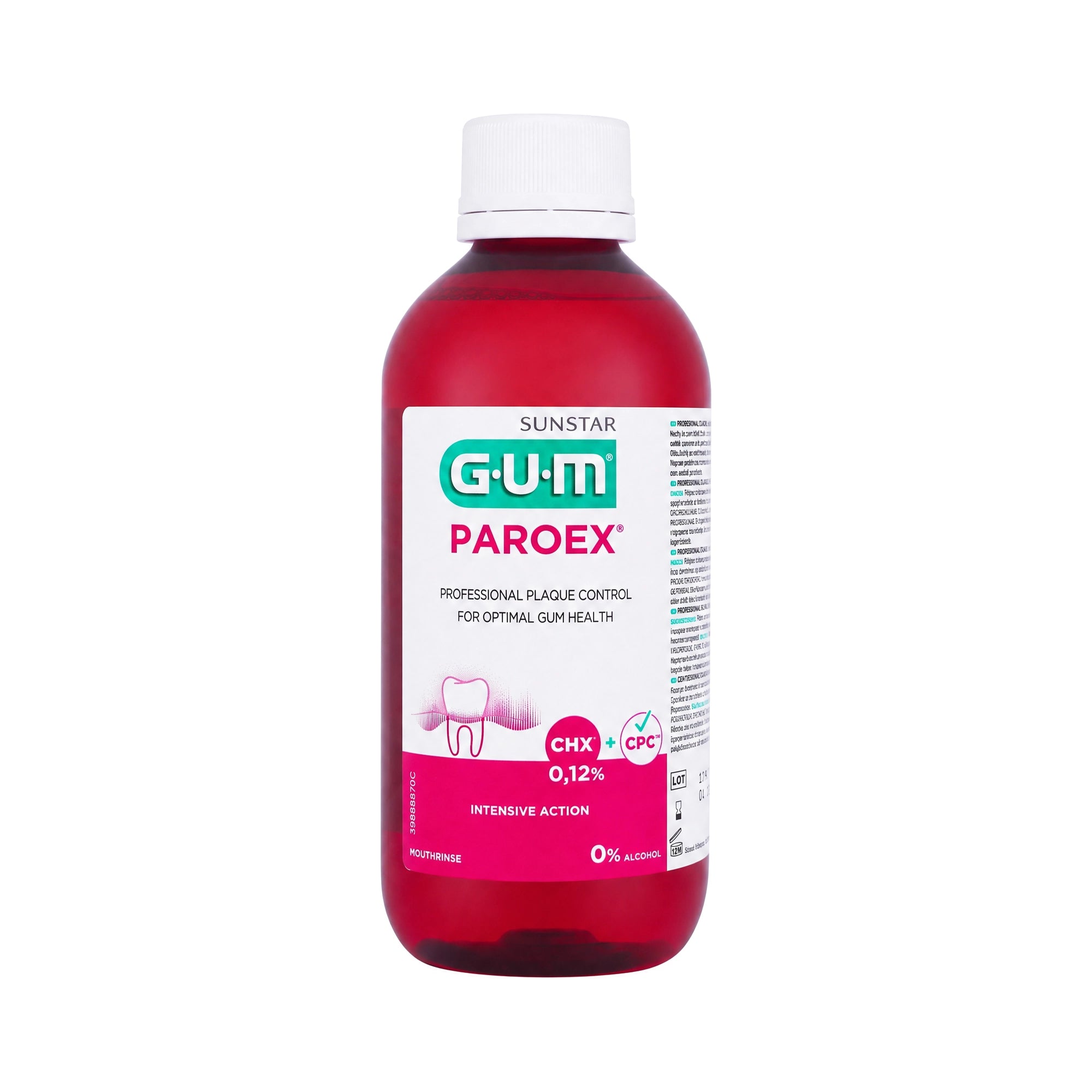 21679-GUM Paroex Mouthwash 0.12% 300ml +6