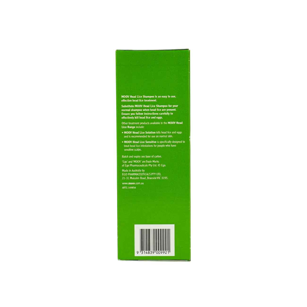 Moov Head Lice Shampoo 200Ml