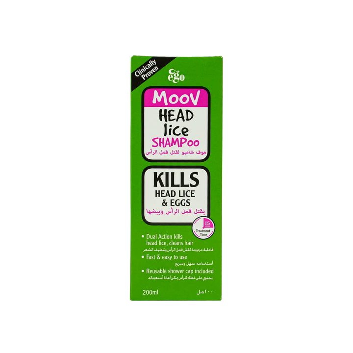 21733-Moov Head Lice Shampoo 200Ml