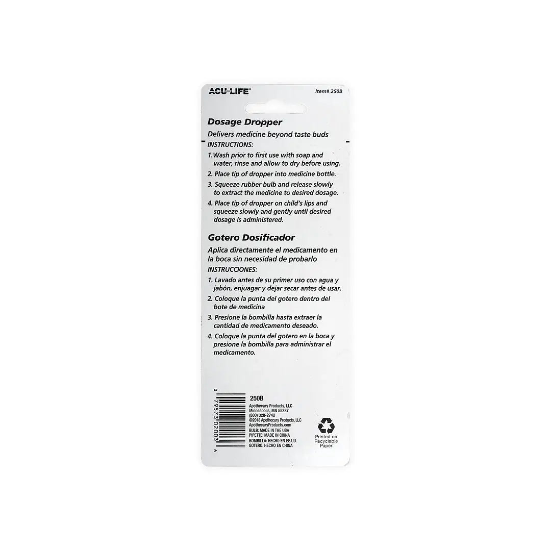 21743-Acu-Life Medicine Dosage Dropper-250B +1