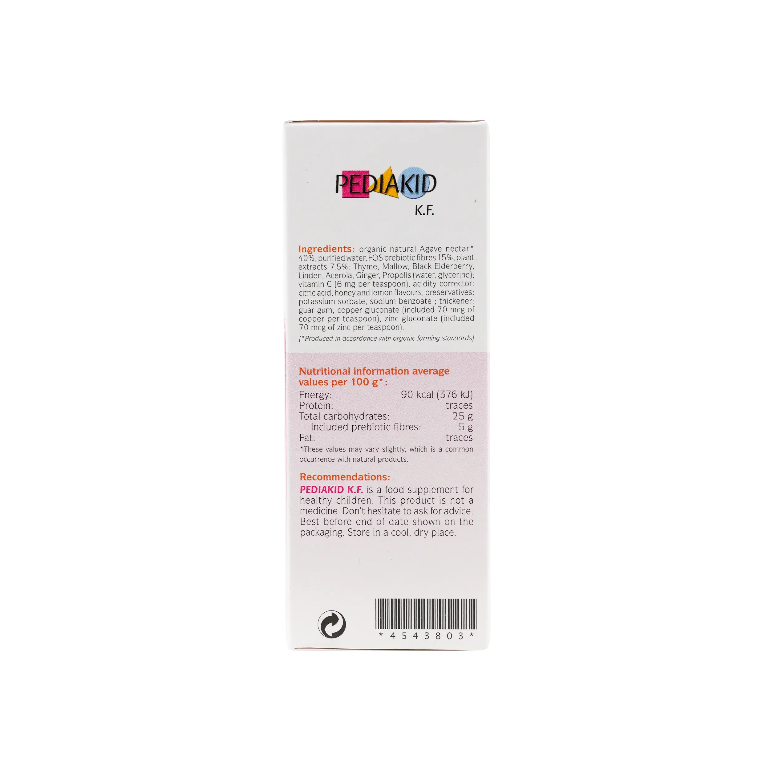 Pediakid Kf Cough & Cold Syrup