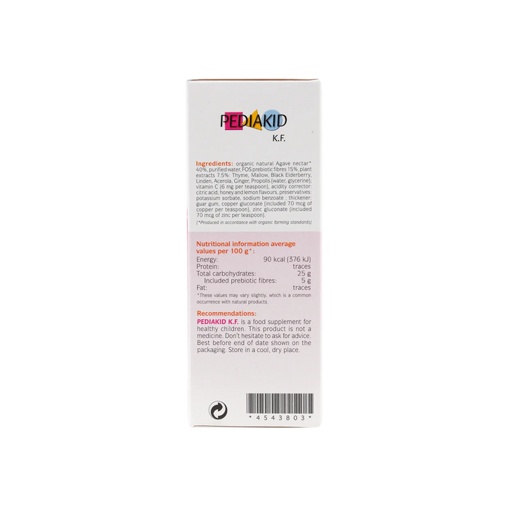 21847-Pediakid Kf Cough &amp; Cold Syrup +3