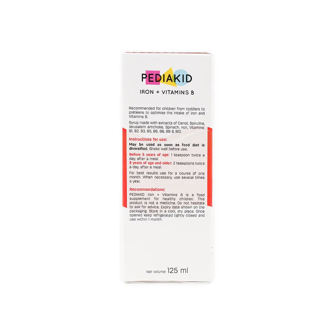 Pediakid Iron+Vitamin B 125Ml