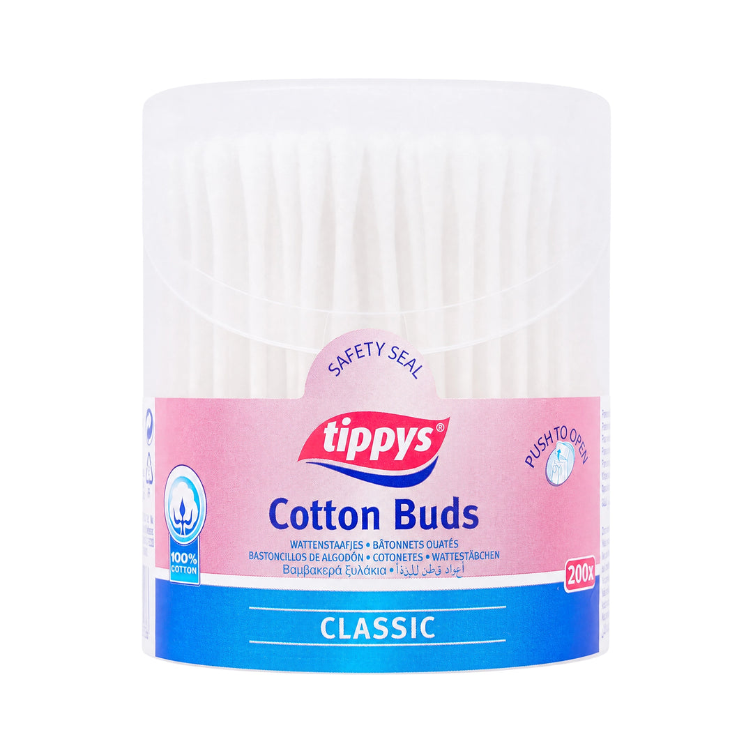 21860-Tippys Cotton Buds 200Pcs - Classic