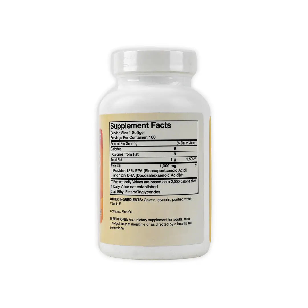 Pure Health Omega-3 Fish Oil 100 Softgels