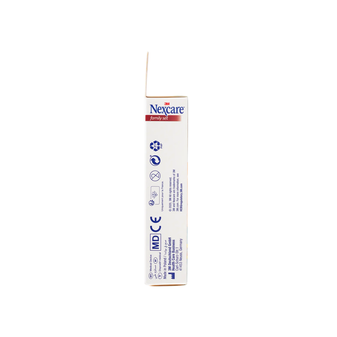 21933-Nexcare First Aid Family Set Bandages 20pcs-FS 20 +1