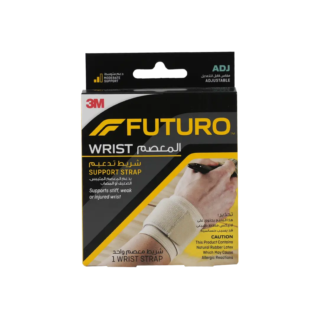 21940-Futuro Wrist Support Strap Beige-46709 ADJ
