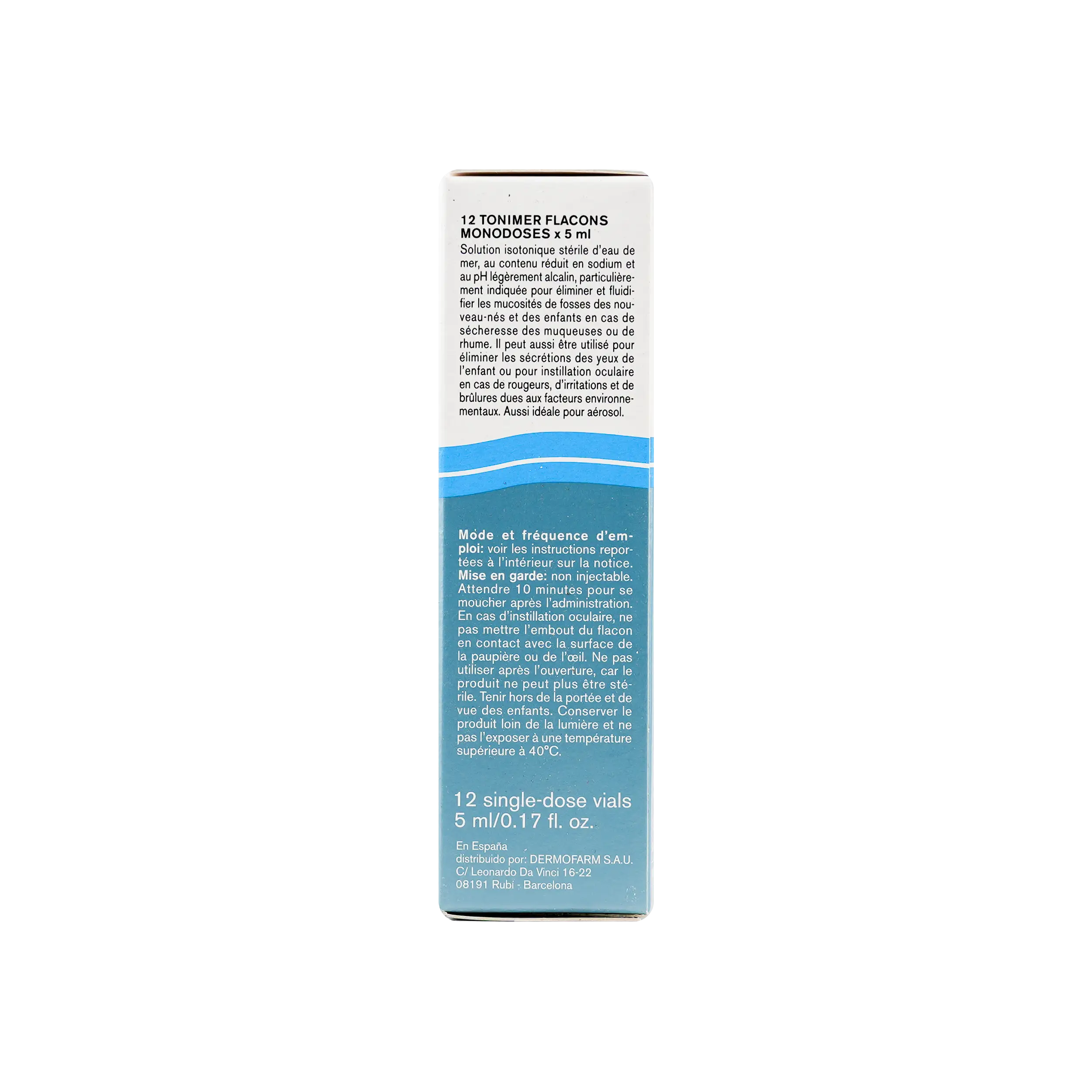 TONIMER MONODOSE 12AMP X 5ML