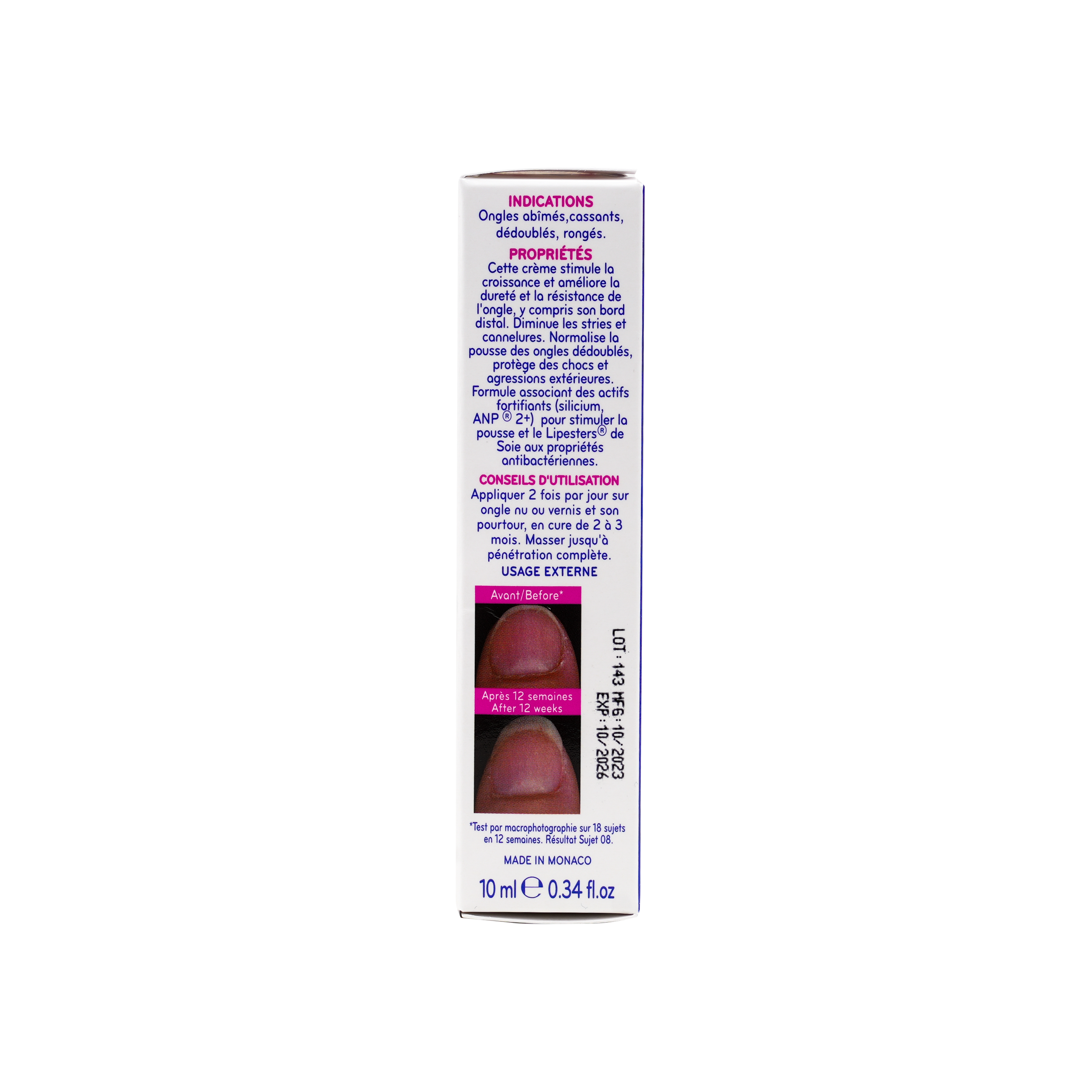 ECRINAL NAIL FORTIFYING CR 10 ML(EC461)