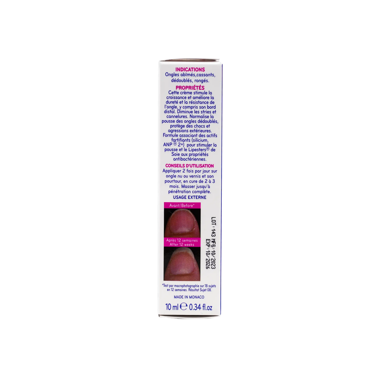 21967-Ecrinal Nail Fortifying Cr 10 Ml +1