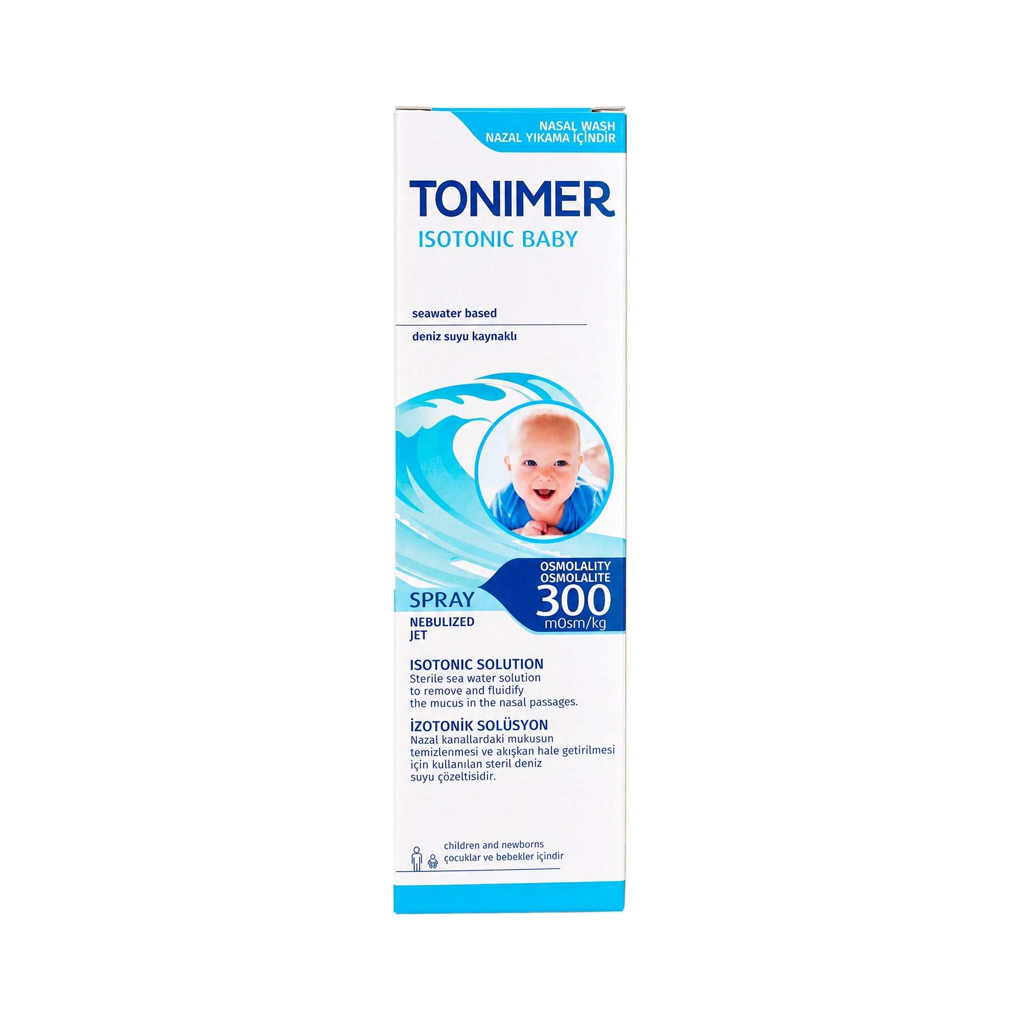 22026-Tonimer Baby 300 Mosm/Kg Isotonic Spray 100ml +7
