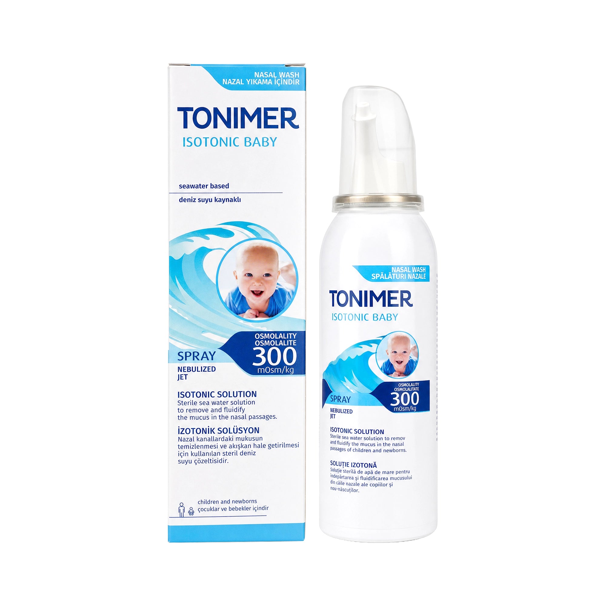 22026-Tonimer Baby 300 Mosm/Kg Isotonic Spray 100ml +4