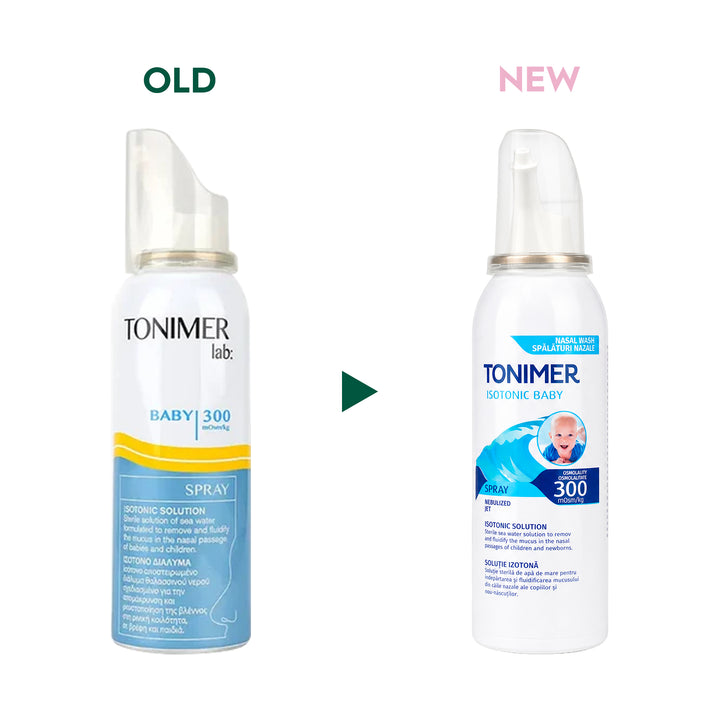 22026-Tonimer Baby 300 Mosm/Kg Isotonic Spray 100ml +1