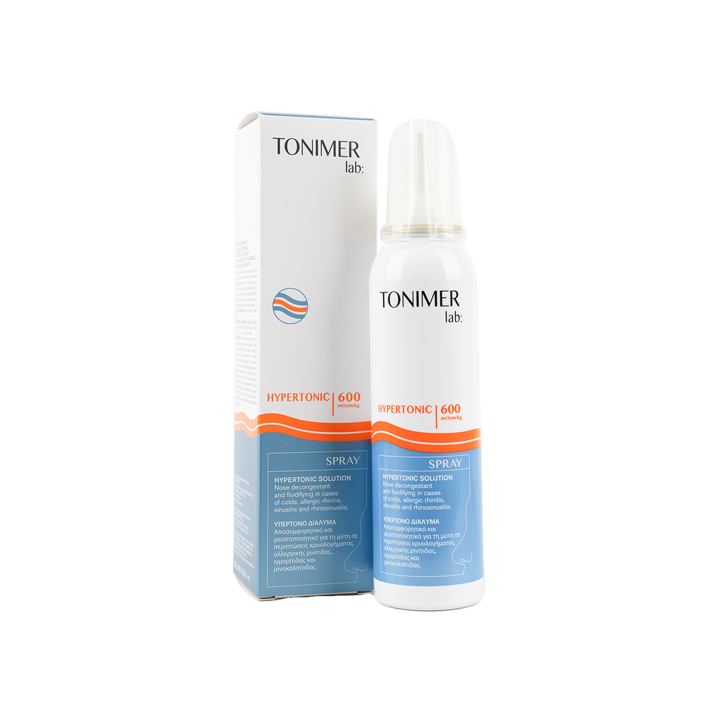 TONIMER HYPERTONIC 600 MOSM/KG SPRAY 125ML.