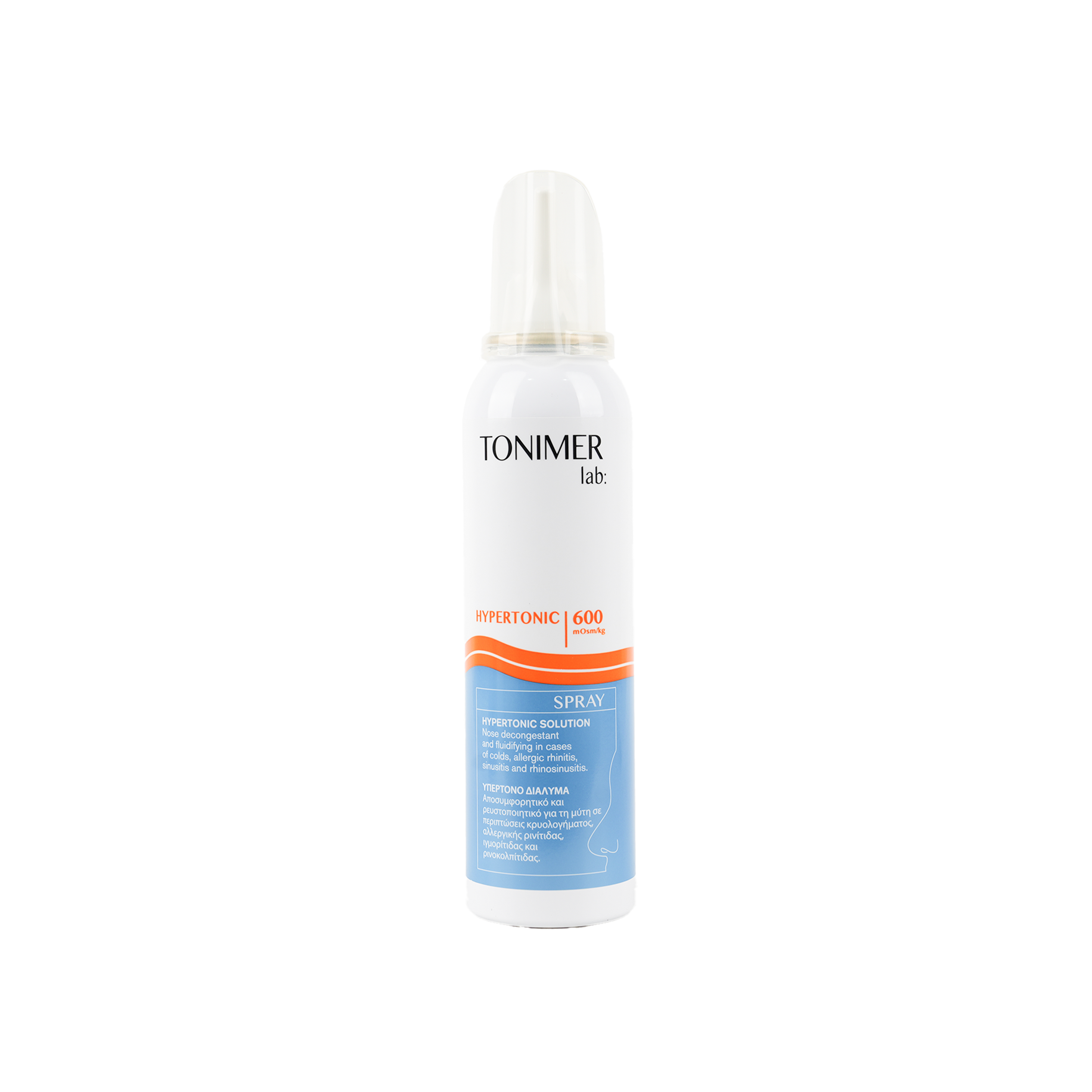 TONIMER HYPERTONIC 600 MOSM/KG SPRAY 125ML.