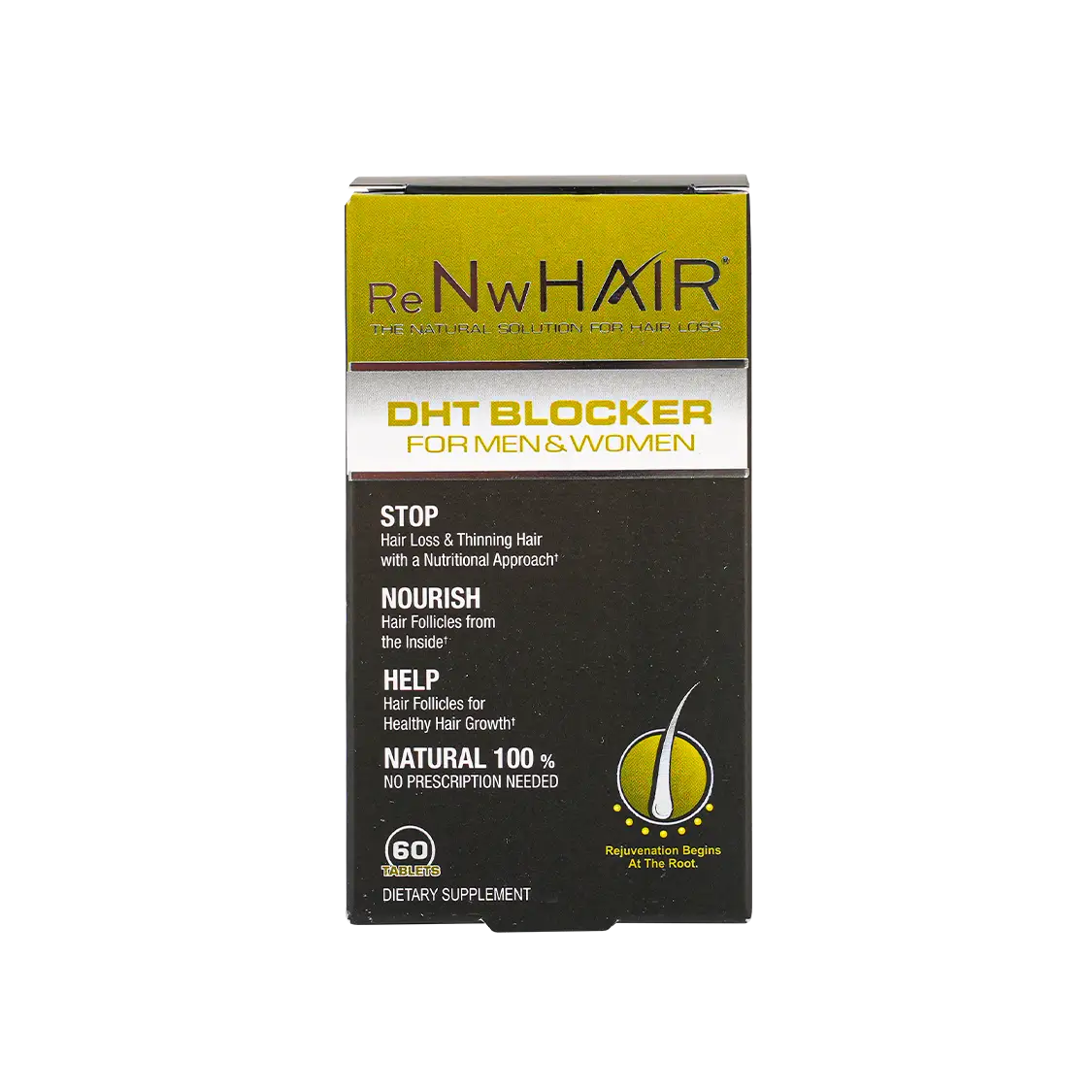 Renw Hair Dht Blocker For Men & Women 60 Tabeltss