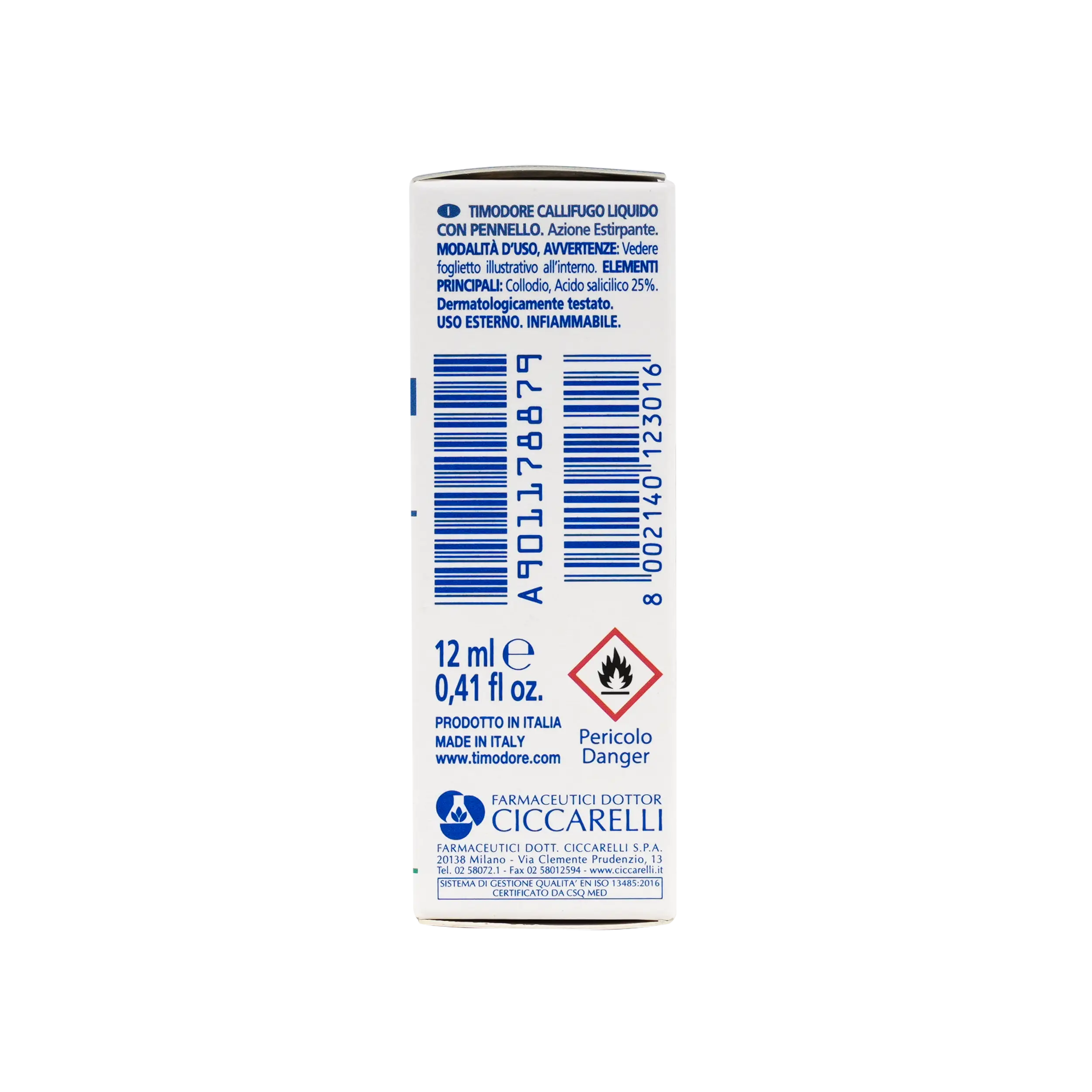 Callifugo Ciccarelli Corn Remover Liquid 12Ml