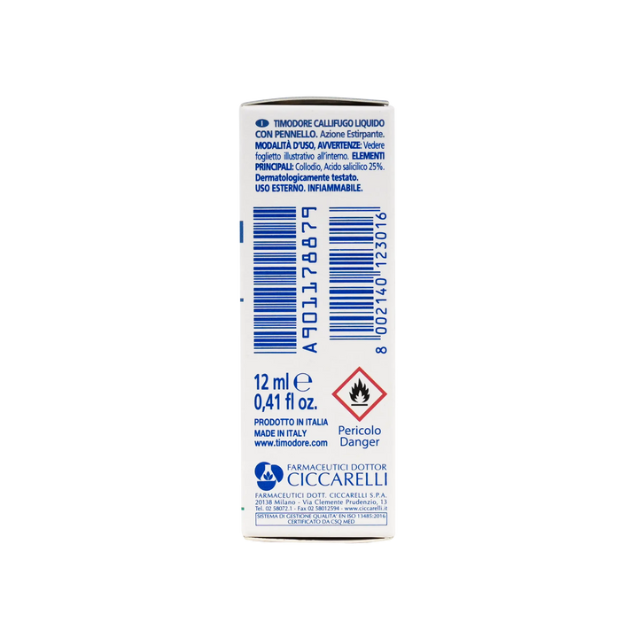 22084-Callifugo Ciccarelli Corn Remover Liquid 12Ml +2