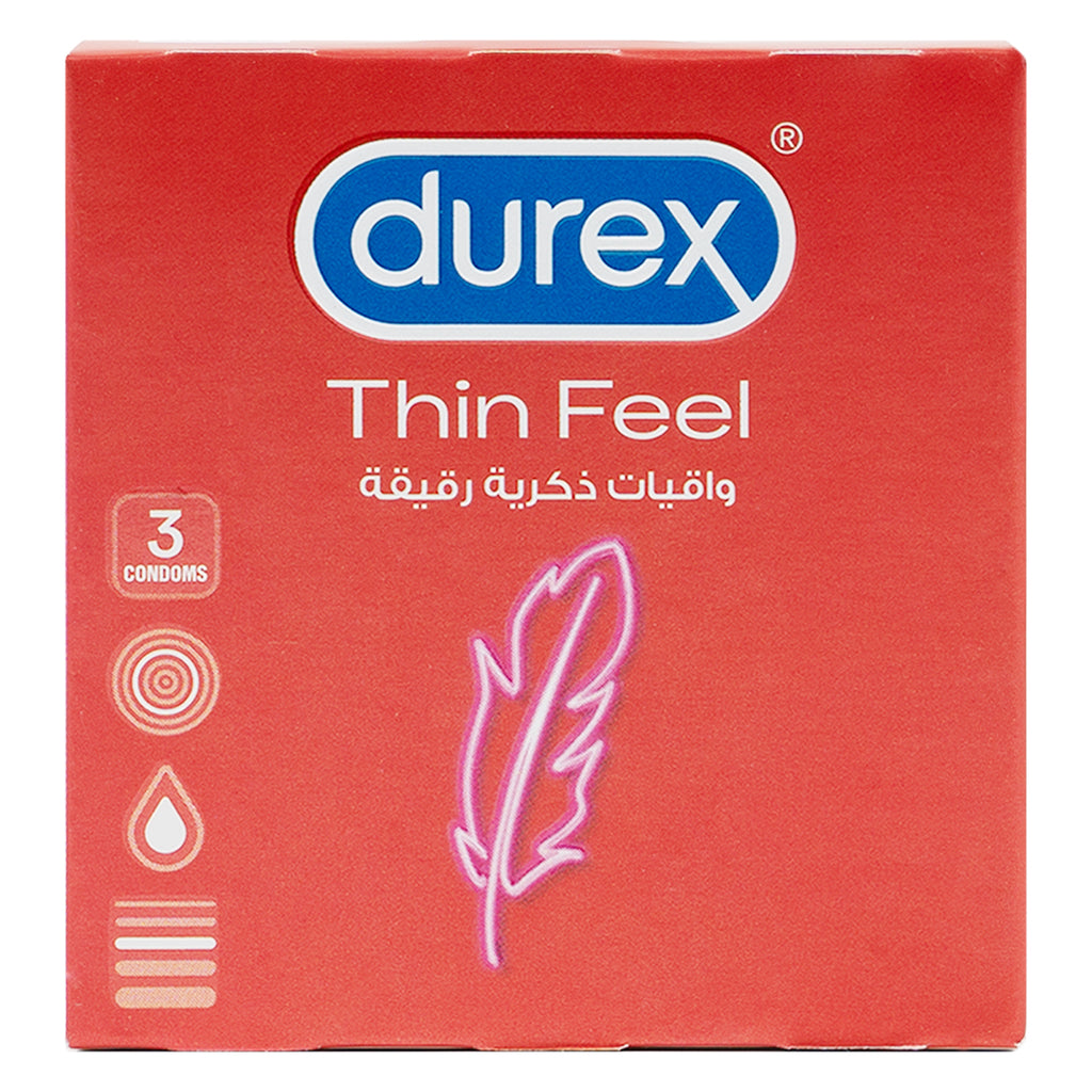 DUREX CONDOM FEEL THIN  3PCS