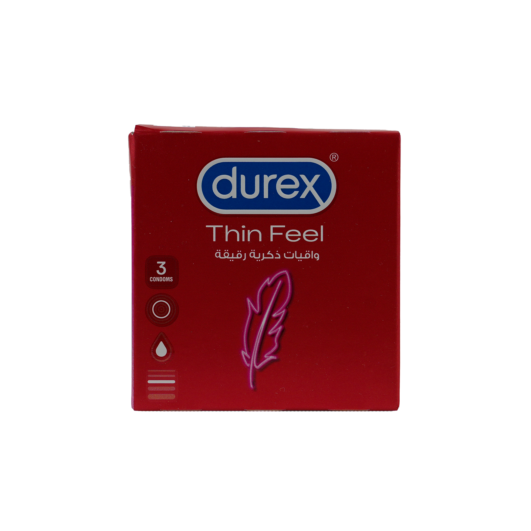 DUREX CONDOM FEEL THIN  3PCS