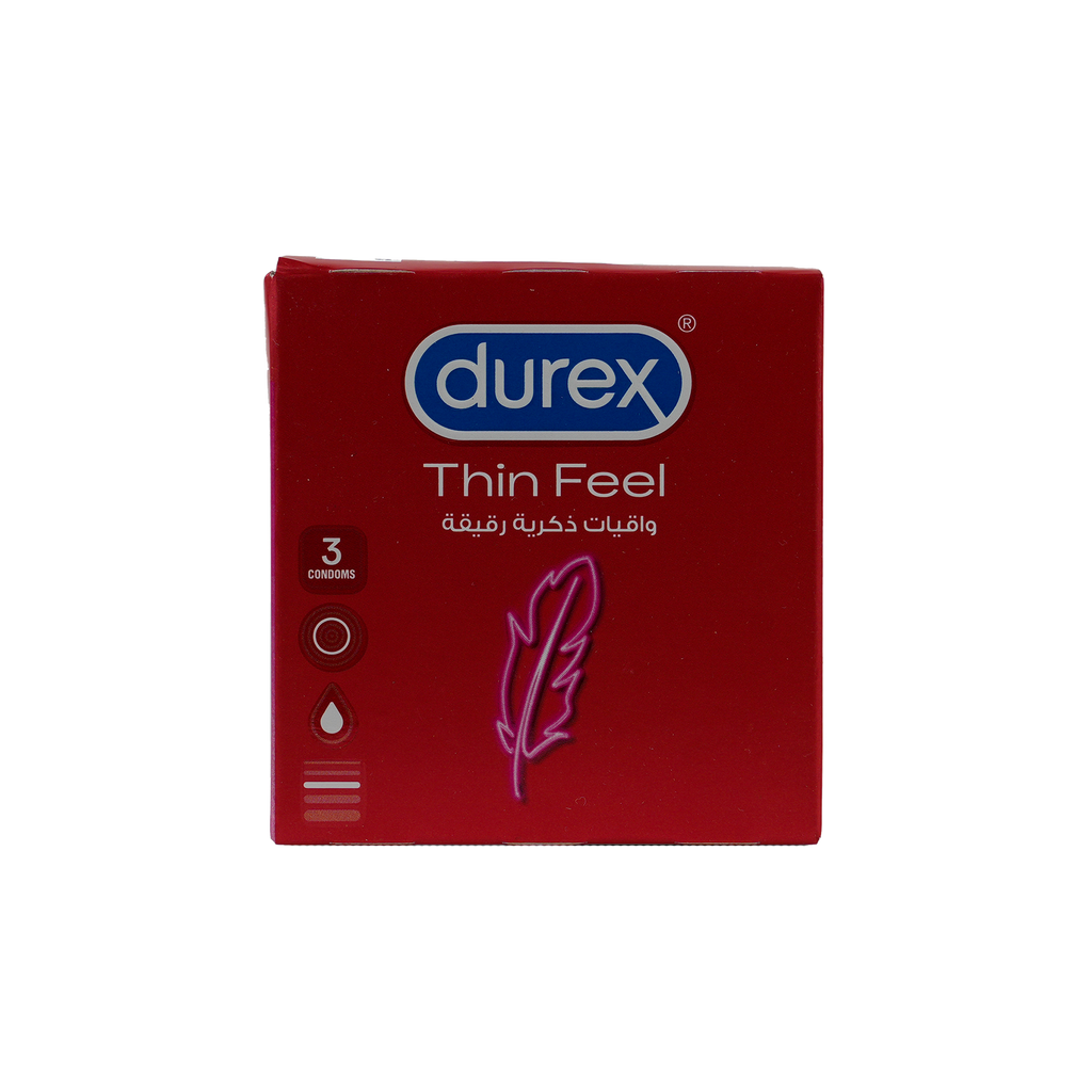 DUREX CONDOM FEEL THIN  3PCS