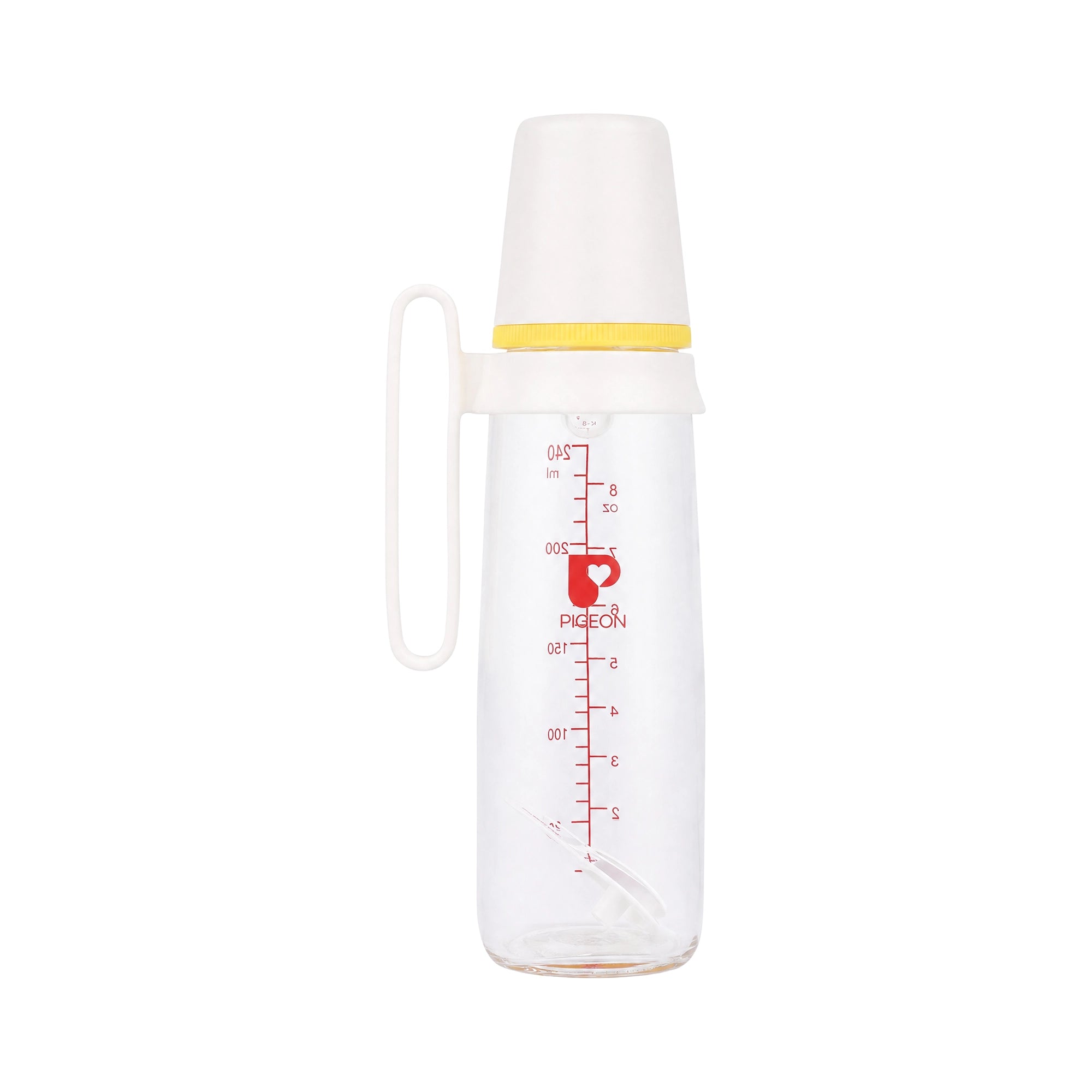 22196-Pigeon Glass Nurser With Handle 240ml +1