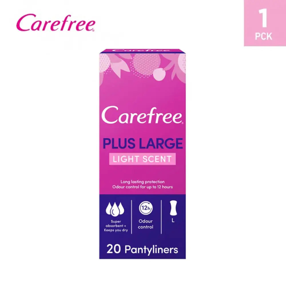 Carefree Plus Large 20Pcs-Light Scent