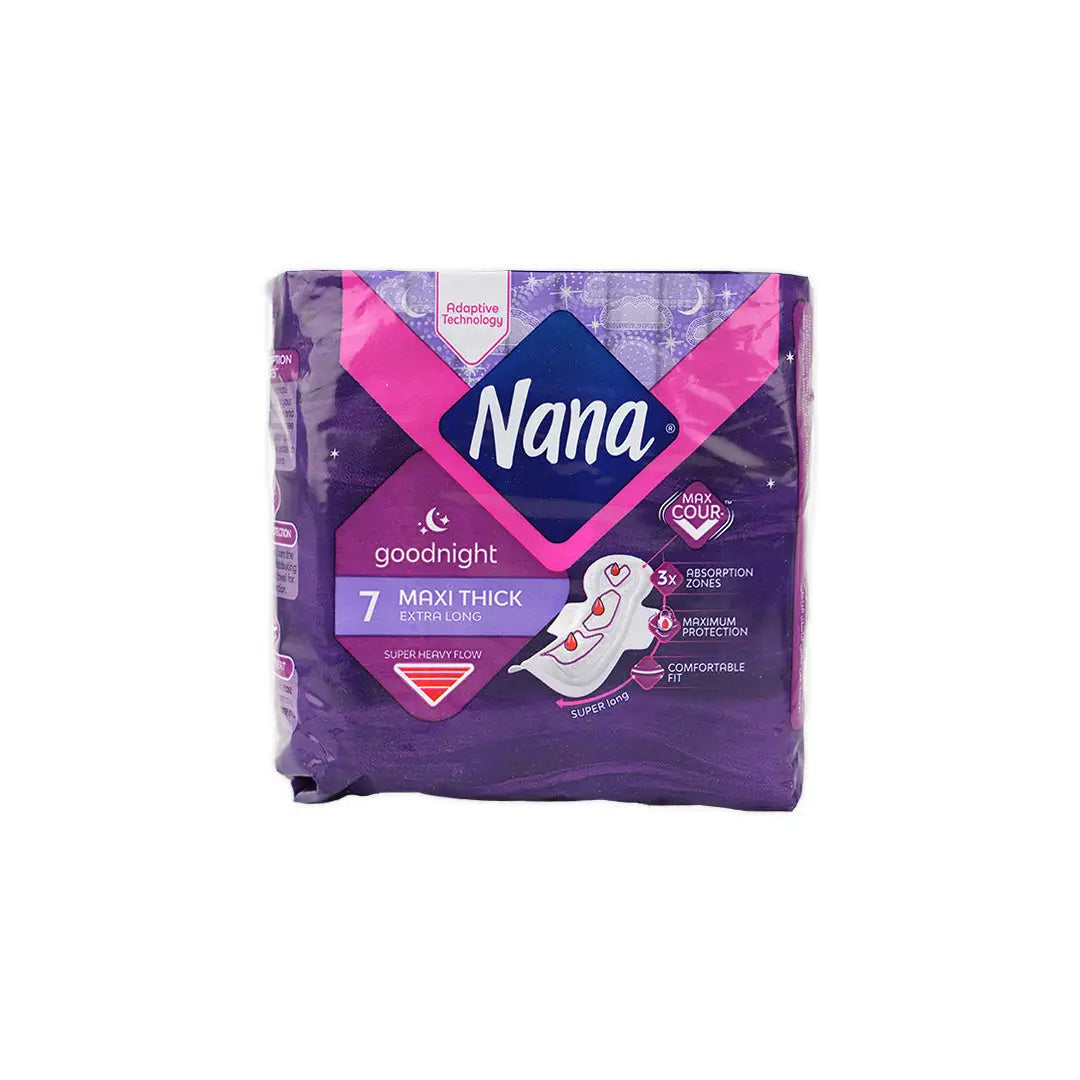 22318-Nana Goodnight Maxi Thick Extra Long 7Pcs