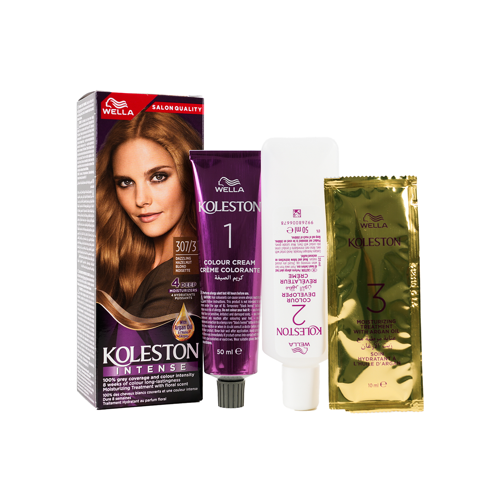 Wella Koleston 2000 Tube No. 307/3 - Hazel Ash Blonde