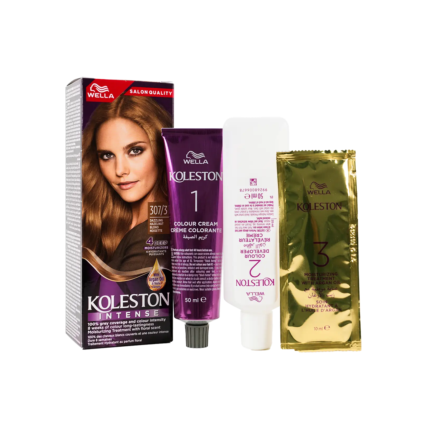 Wella Koleston 2000 Tube No. 307/3 - Hazel Ash Blonde