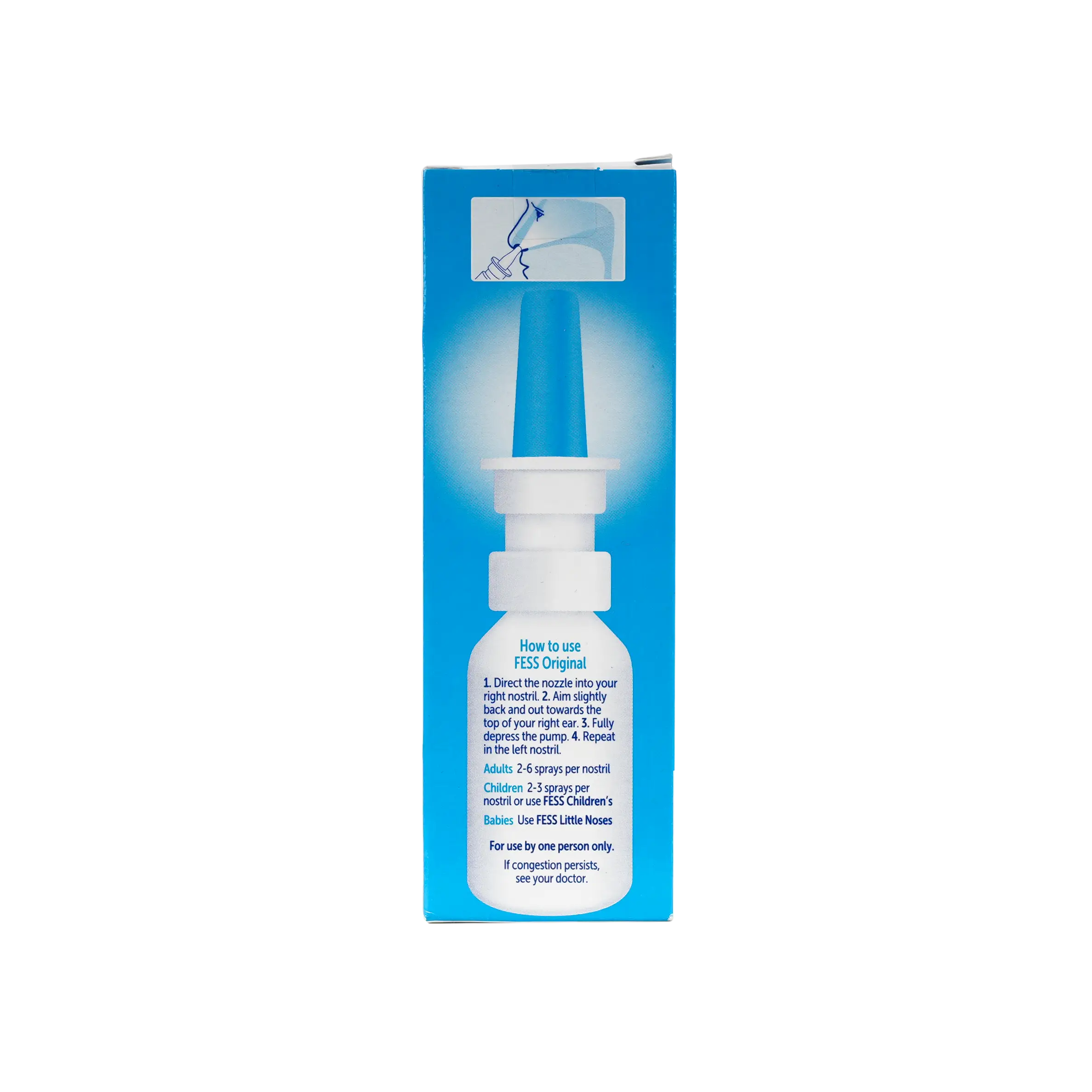 Fess Original Saline Nasal Spray 75Ml