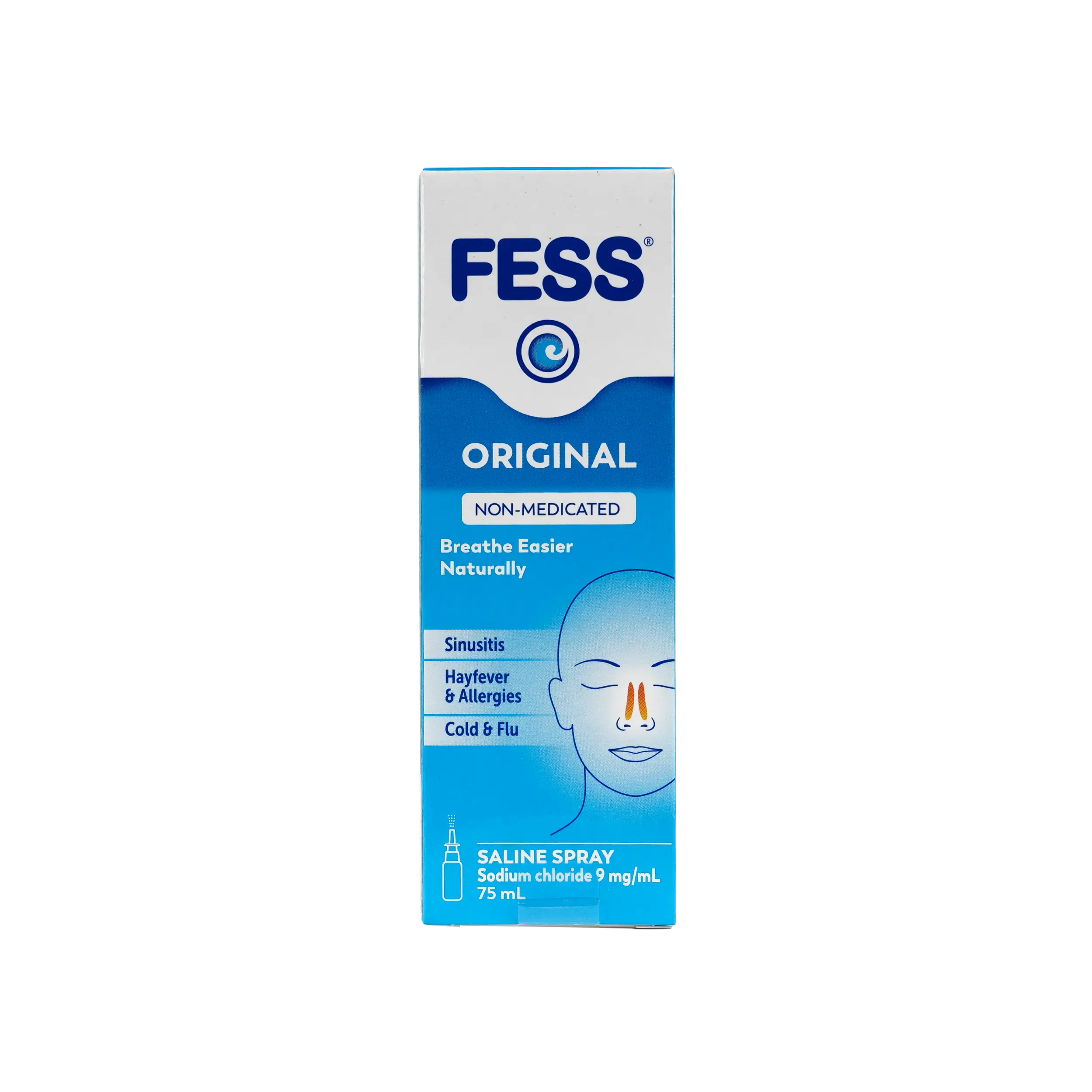 Fess Original Saline Nasal Spray 75Ml